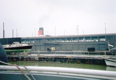 The QE2's Funnel Appears