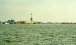 Lady Liberty on Approach to New York