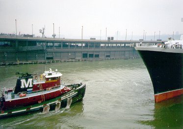 A Tug Appears to Lend Assistance